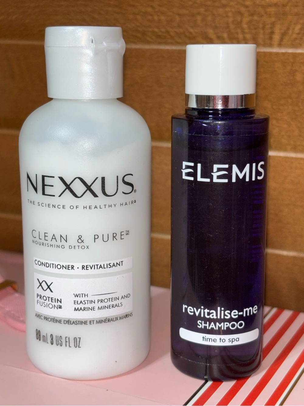 ElemEis Revitalise-Me Shampoo & Nexxus Clean & Pure Nourishing Detox Conditioner